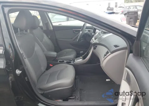 2013 Hyundai Elantra Limited из США, поврежденный, VIN KMHDH4AE2DU727551